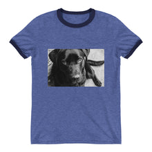 Load image into Gallery viewer, Ringer Black Labrador TShirt