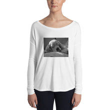Load image into Gallery viewer, Ladies' Long Sleeve Sleeping Cocker Spaniel Tshirt