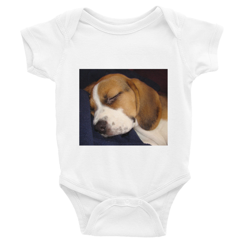 beagle puppy clothes Infant Beagle Onesie Bodysuit – DOGTEEZ