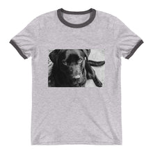 Load image into Gallery viewer, Ringer Black Labrador TShirt