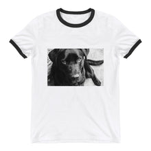Load image into Gallery viewer, Ringer Black Labrador TShirt