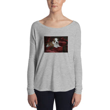 Load image into Gallery viewer, Ladies&#39; Long Sleeve Shih Tzu Puppy Tshirt