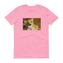 Load image into Gallery viewer, Short-Sleeve Corgi Puppy Tshirt