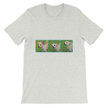 Load image into Gallery viewer, Short-Sleeve Trio Chihuahua Unisex Tshirt
