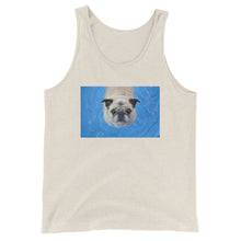 Load image into Gallery viewer, Unisex Pool Pug Tank Top