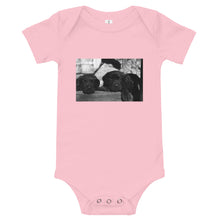 Load image into Gallery viewer, Infant Black Labrador Puppies Onesie