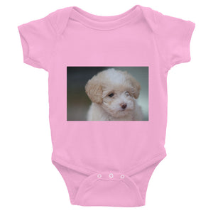 Infant Micro Toy Poodle Onesie Bodysuit
