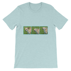 Short-Sleeve Trio Chihuahua Unisex Tshirt