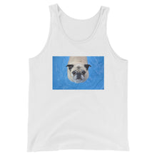 Load image into Gallery viewer, Unisex Pool Pug Tank Top