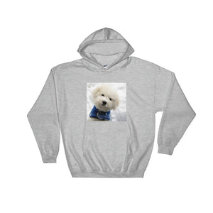Hooded Snow Poodle Sweatshirt