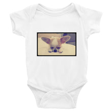 Load image into Gallery viewer, Infant Super Chihuahua Onesie Bodysuit
