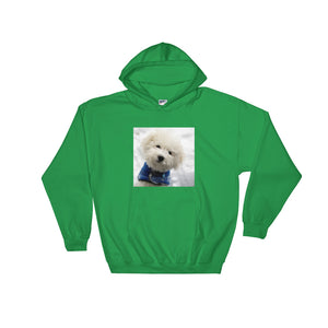 Hooded Snow Poodle Sweatshirt